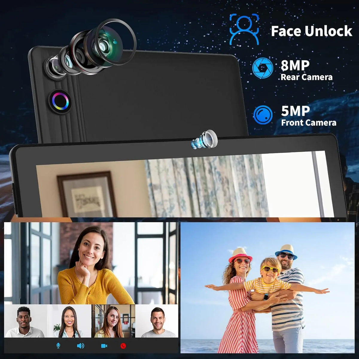 URAO A10L Tablet &ndash; Ultra Slim 10 Inch Android 14 Kit