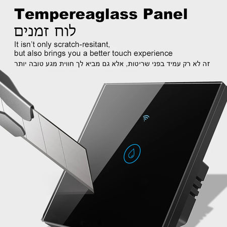 Tuya Smart 40A WiFi &amp; Bluetooth Water Heater Touch Switch