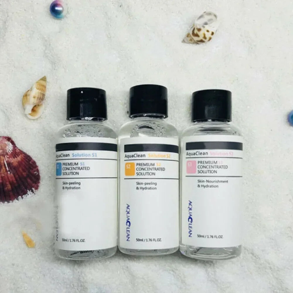 3Pcs Premium S1 S2 S3 Peeling Solution &ndash; Gentle Aqua Formula