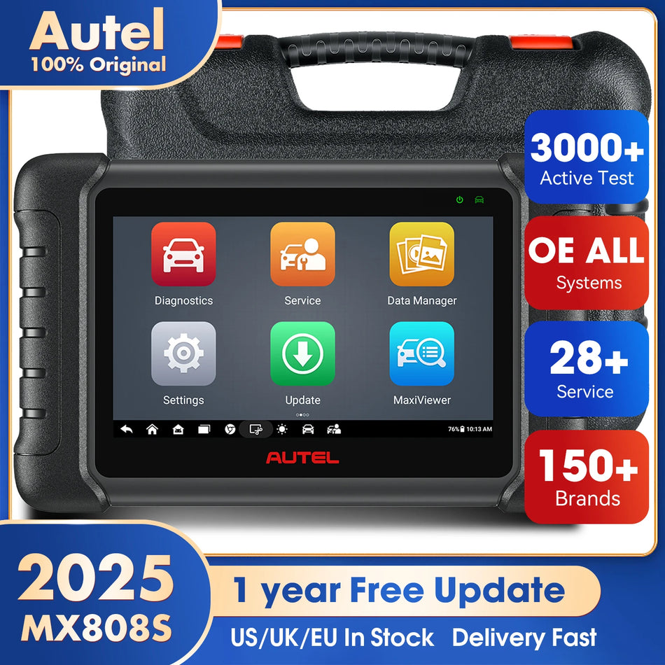 Autel MaxiCheck MX808S &ndash; Bi-Directional OBD2 Diagnostics