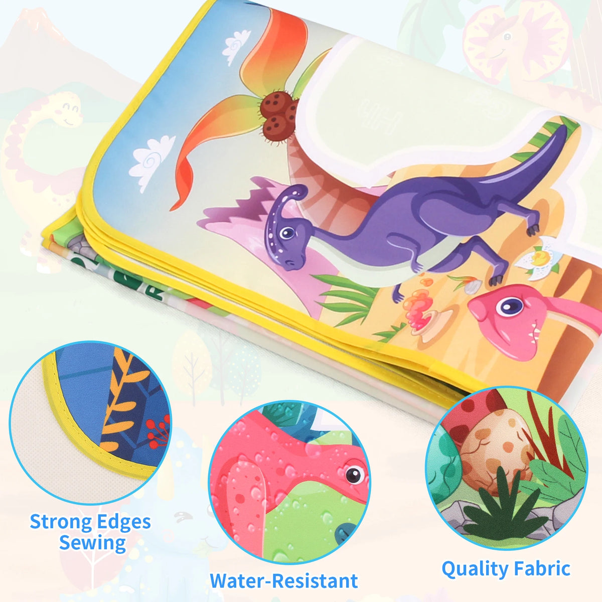 Coolplay Magic Water Drawing Mat &ndash; Reusable Educational Painting Board
