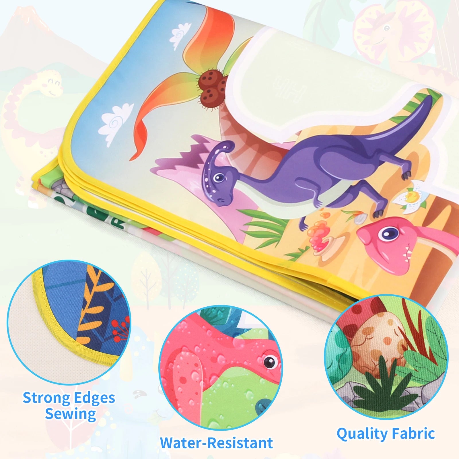Coolplay Magic Water Drawing Mat &ndash; Reusable Educational Painting Board