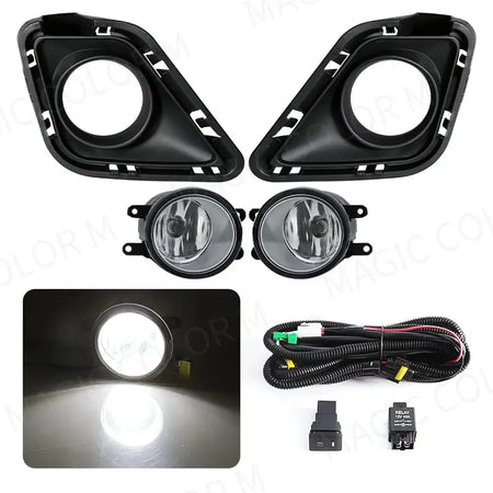 Led Fog Lamp For Toyota Ractis 2010 2011 2012 2013 2014 Auto Bumper Front Light Head Lamp Replacement Cover Car Accessories 12V by InterCyprus Trading Ltd