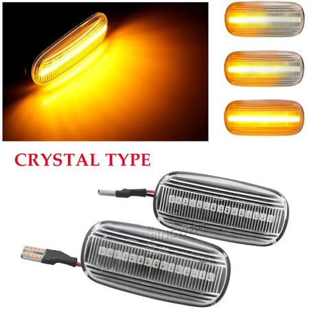 High Quality Flowing LED Dynamic Turn Signal Light For Audi A3 S3 8P A4 B6 B8 B7 S4 RS4 A6 S6 C5 Side Marker Flashing Indicator by InterCyprus Trading Ltd