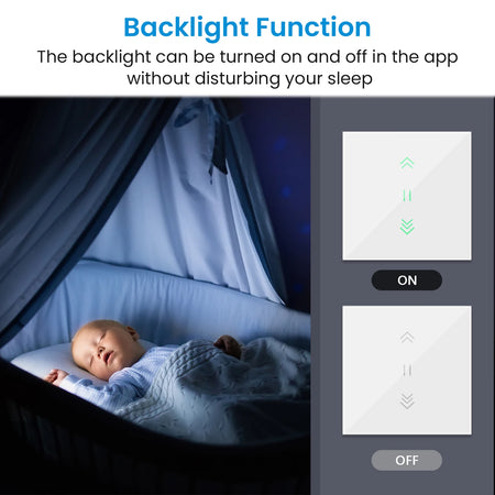 LoraTap Tuya Curtain Switch &ndash; WiFi Enabled With Google Home