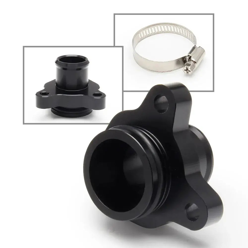 Aluminum Water Hose Fitting Replacement For BMW N54 335i 335 11537541992 11537544638 N54 N53 N52 Engines TF-1019 by InterCyprus Trading Ltd