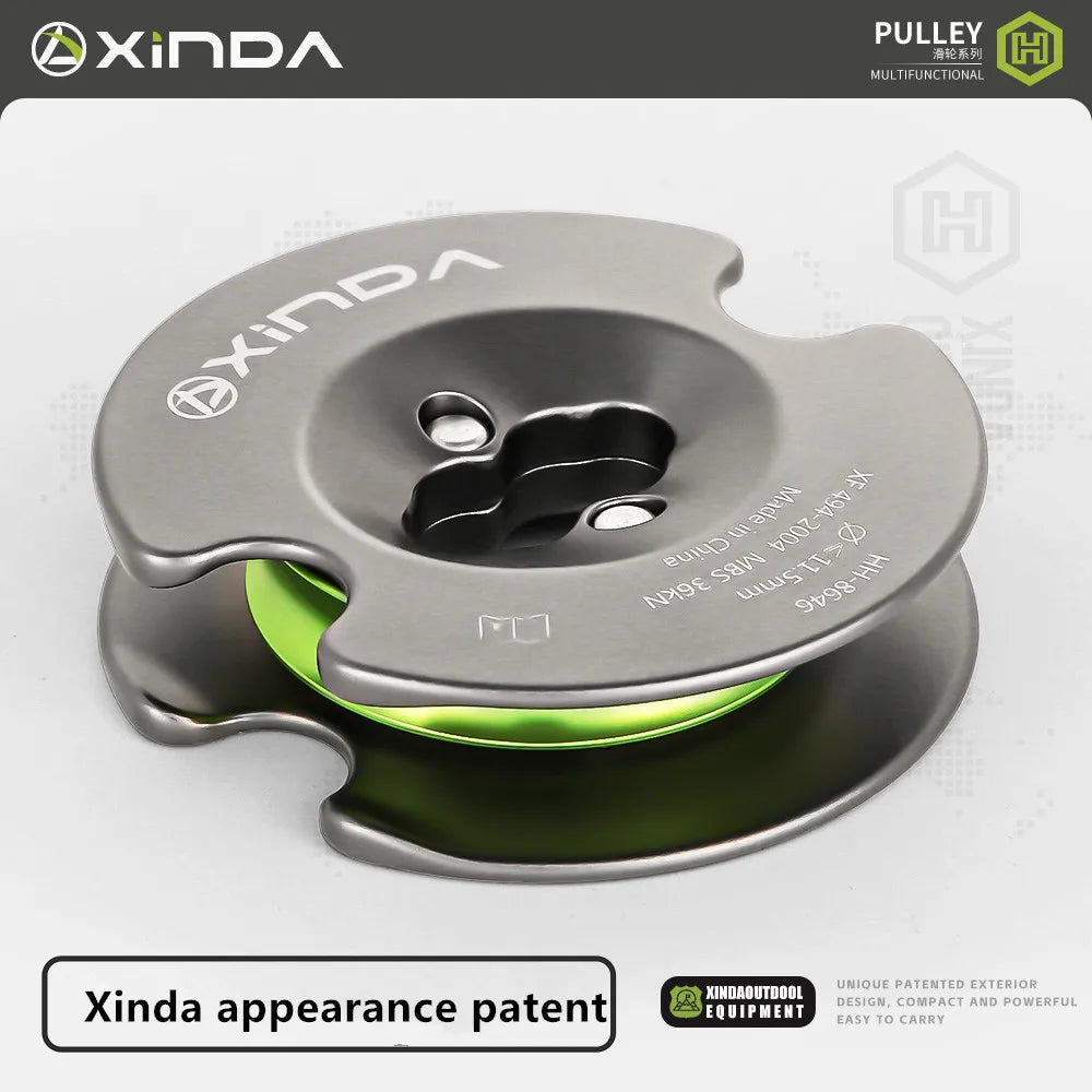 Xinda Rock Climbing Bidirectional Pulley &ndash; Efficient Lifting