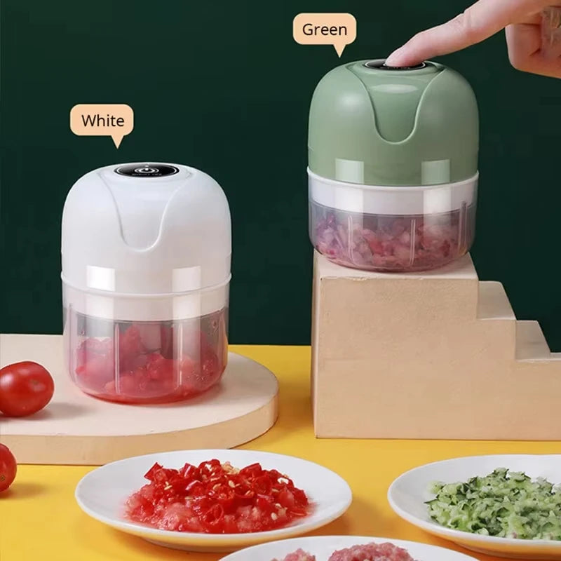 Mini Meat Grinder YC-01 &ndash; USB Rechargeable Convenience