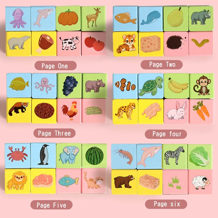 Pattern Matching Game Set - Shape Recognition Boost