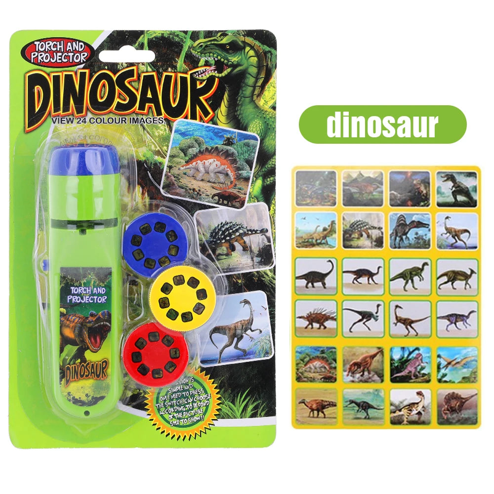 Slide Story Projector Machine &ndash; Engaging Bedtime Stories for Kids Dinosaur