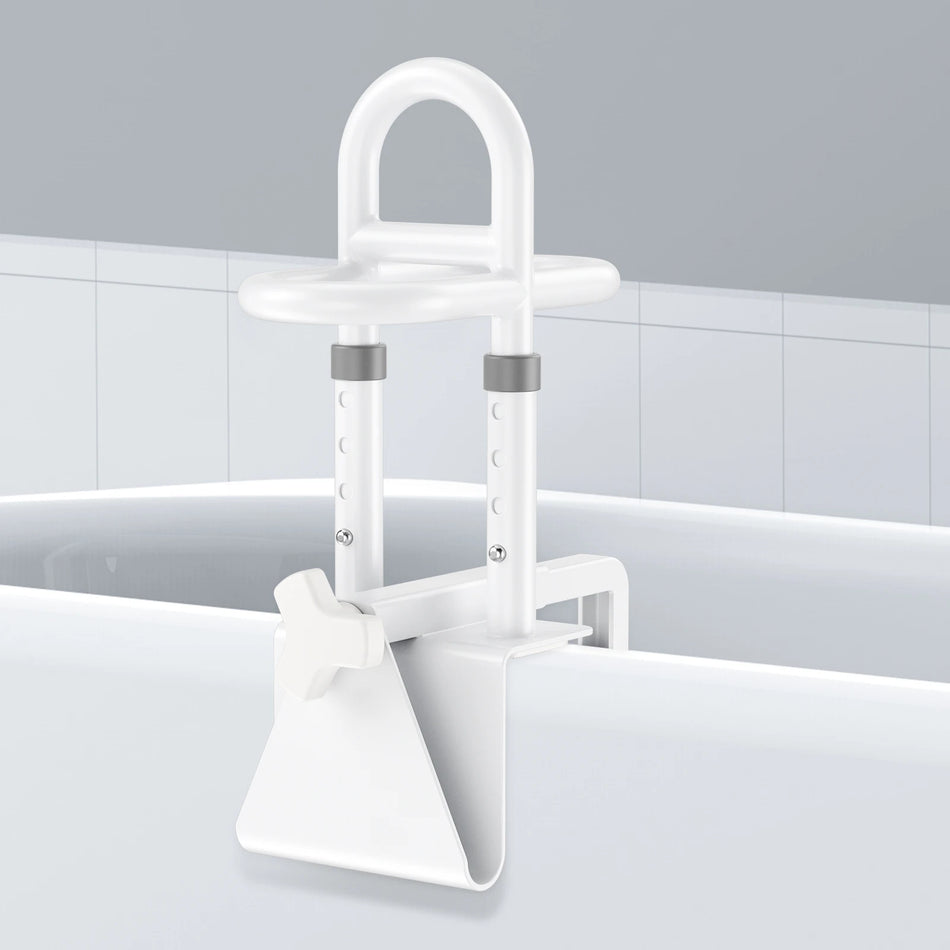 Trippelhandtag Badkar Greppstång 7.5-17cm Ingen borrning