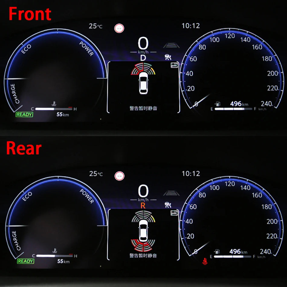 Σύστημα Αισθητήρων Στάθμευσης για Toyota Corolla Cross XG10 Μπροστά και Πίσω Συναγερμός Κιτ 4 Αισθητήρων