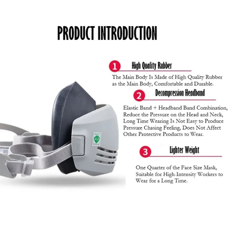 ST-AX &ndash; Reusable Dust Mask With 1201 Filter Cotton Durable