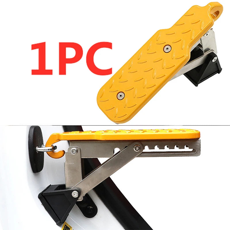 Universal Roof Rack Step Pedals - Heavy Duty 440Lbs Type 3