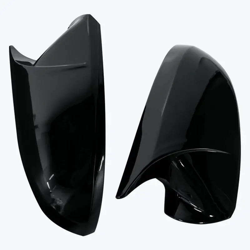 Glossy Black Side Mirror Cap Covers For Audi A6 C7 C7.5 S6 4G RS6 2012 - 2018 rear view wing case pair by InterCyprus Trading Ltd
