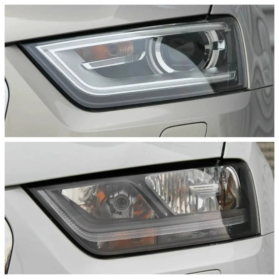 Headlight Lens Cover Transparent For Audi Q3 2010-2015 by InterCyprus Trading Ltd