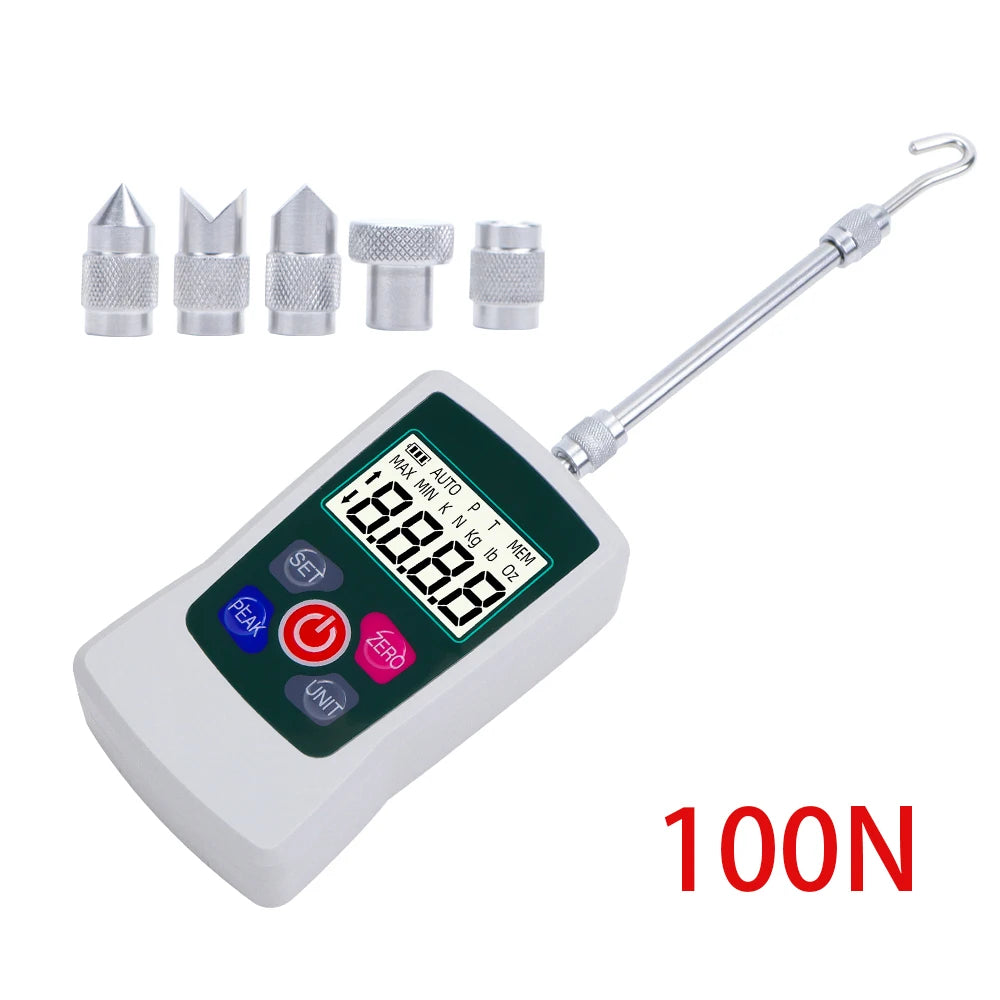 100N To 500N Digital Force Gauge &ndash; Four Unit Measurements 100N
