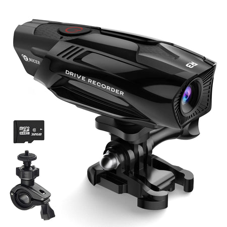 TNICER R3 1080P WiFi Action Camera for Helmets &amp; Motorcycles R3