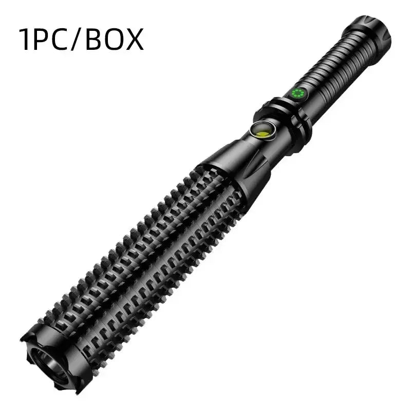 Baseball Bat LED Self-Defense Flashlight &ndash; Telescopic Zoom jucibang flashlight