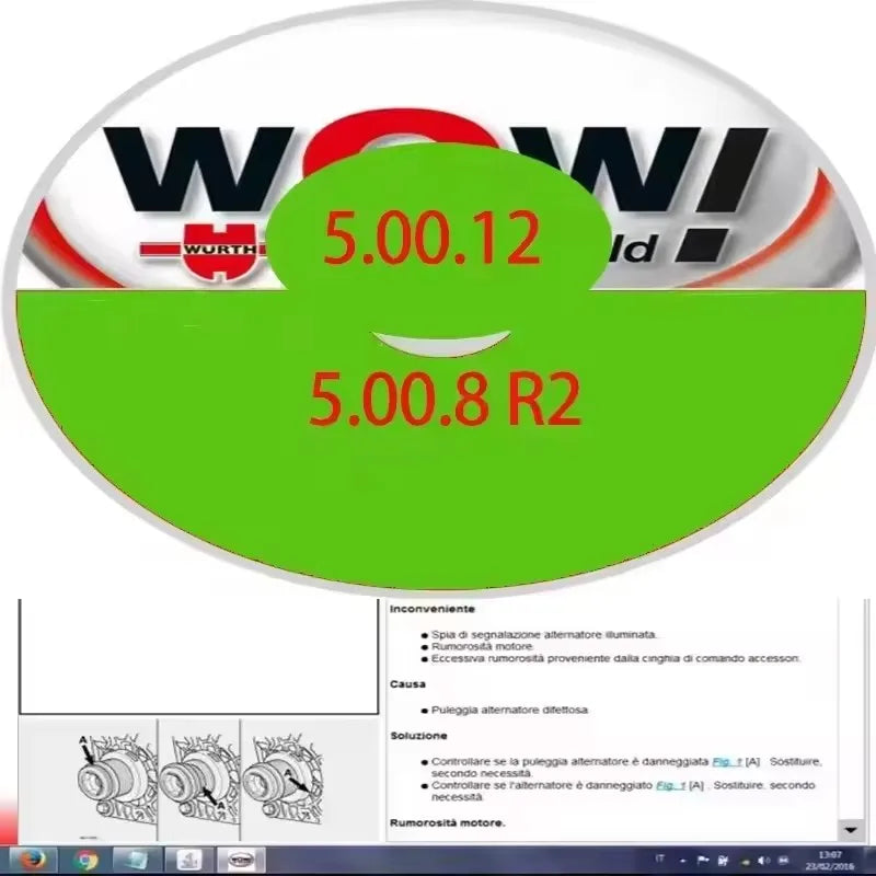 Herramienta de Diagnóstico de Automóviles Multidiag WOW V DS-150E, Multilenguaje, 5.00.8 R2