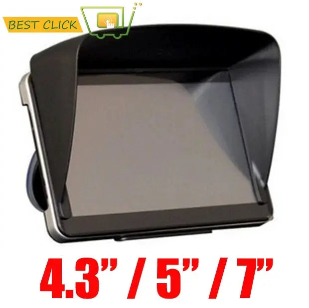 4.3 / 5 / 7 / GPS Navigation Accessories Inch Frame GPS Universal Sunshade Sun Shade GPS Screen Visor Hood Block by InterCyprus Trading Ltd