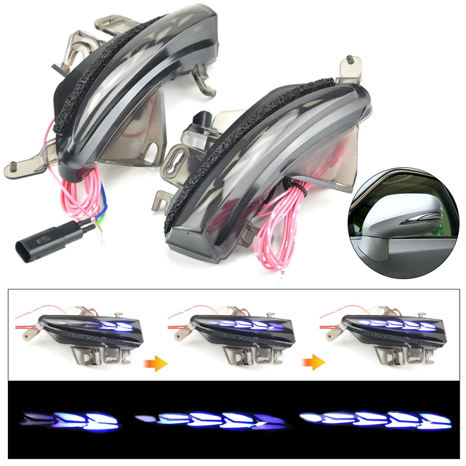 Dynamic LED Side Mirror Turn Signals for Lexus IS250 IS350 GSE26 2010-2013