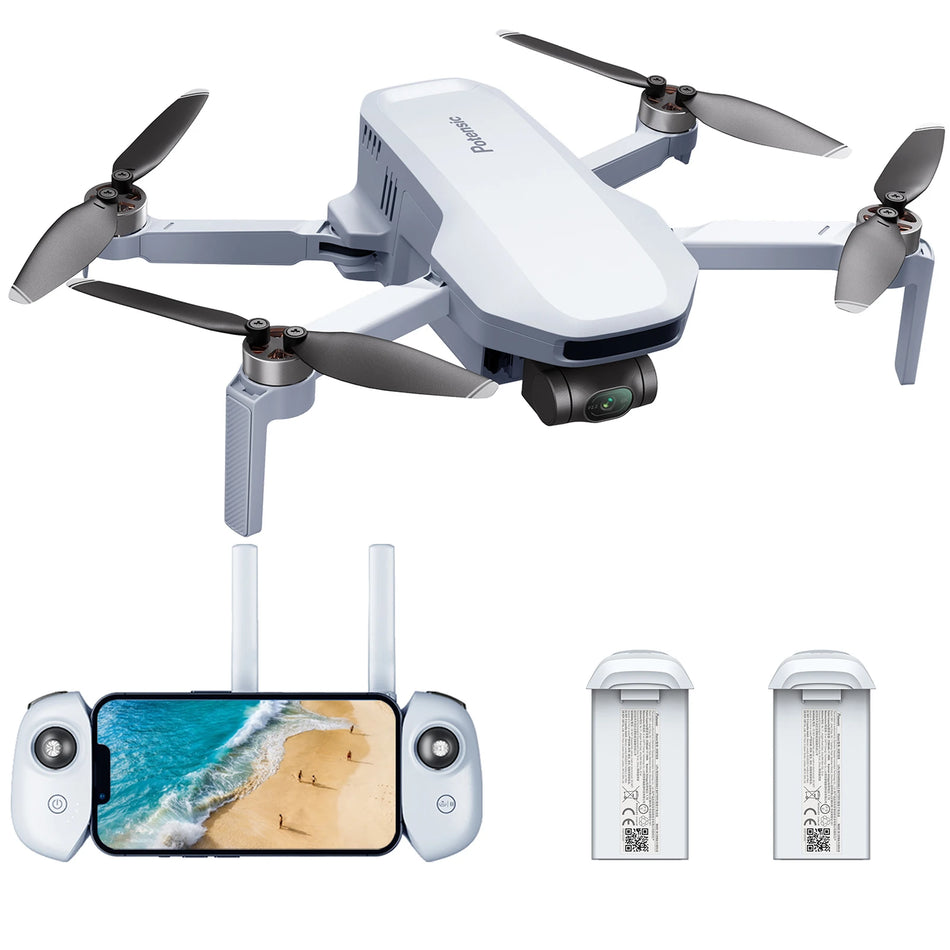 🟠 Potensic 4K Mini Drone 3 Ось Ось Гимбал 6 км GPS Профессиональная камера Drones бесщеточные RC Toy Quadcopter для путешествий подарки Atom