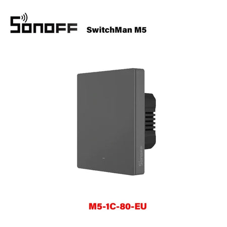 SONOFF M5 WiFi Smart Switch for Smart Homes, 1/2/3 Gang Control M5-1C-80 Type / CHINA / SONOFF M5