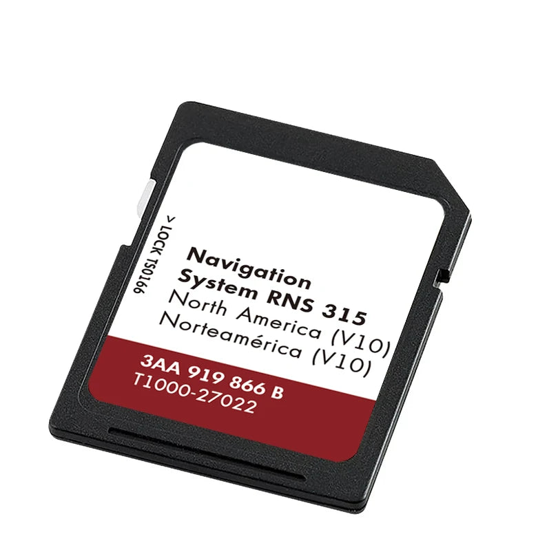 8GB SD Card North America Map Upgrade RNS 315 - Fast GPS