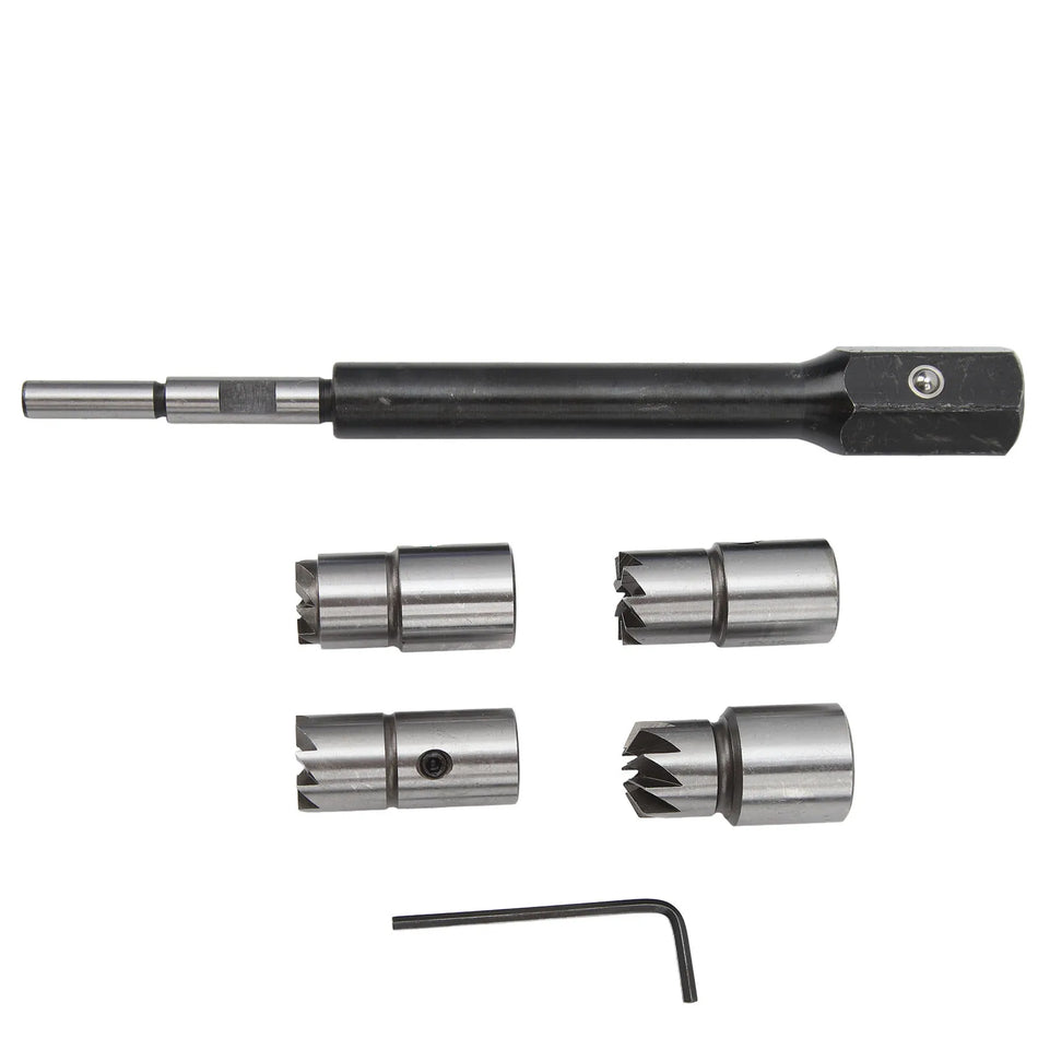 Sada nástrojů na řezání sedel vstřikovačů na naftu, 5ks vysoce tvrdý šestihranný klíč pro CDI