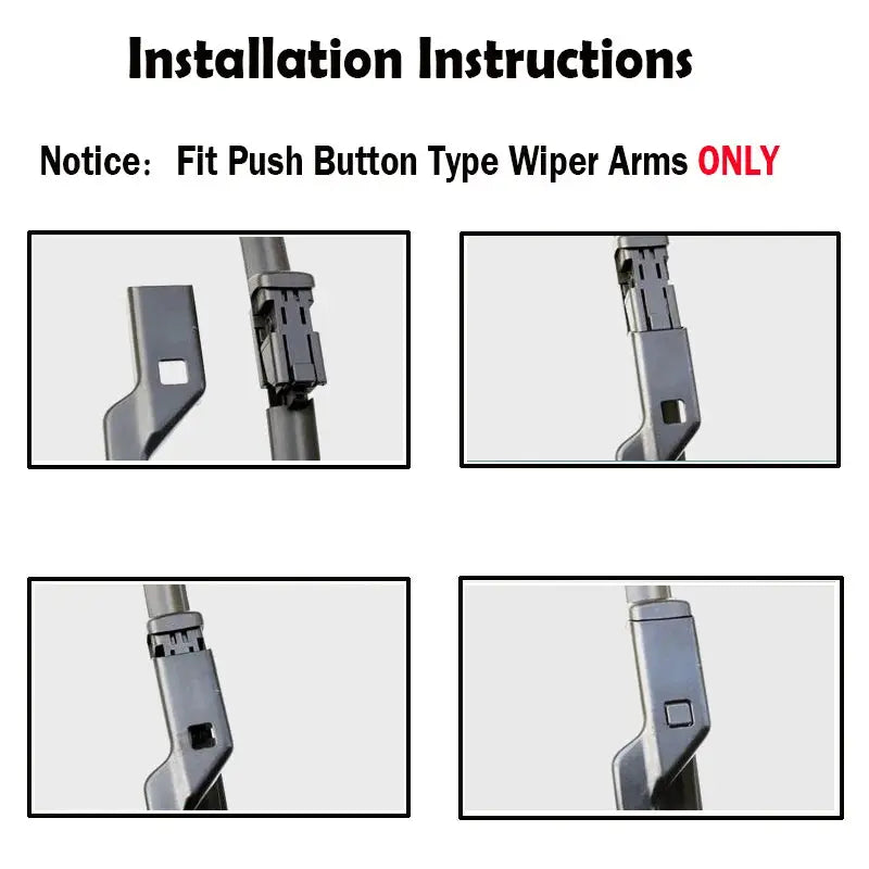 Car Windshield Windscreen Wiper Blades For Volvo V50 Wagon 2007 2008 2009 2010 2011 2012 2013 Front Rear Window Wiper Blades by InterCyprus Trading Ltd