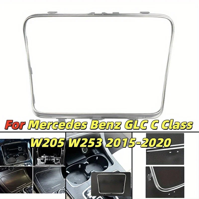 Ramka uchwytu na kubek wodny ABS PC trwała wymiana dla Mercedes-Benz GLC Klasa C