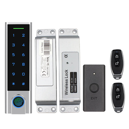 WS2-HF3-EM &ndash; Wireless Door Access Kit With Biometric RFID