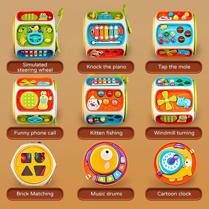 Phone-815 - Educational Baby Toy With Sound Light Gift