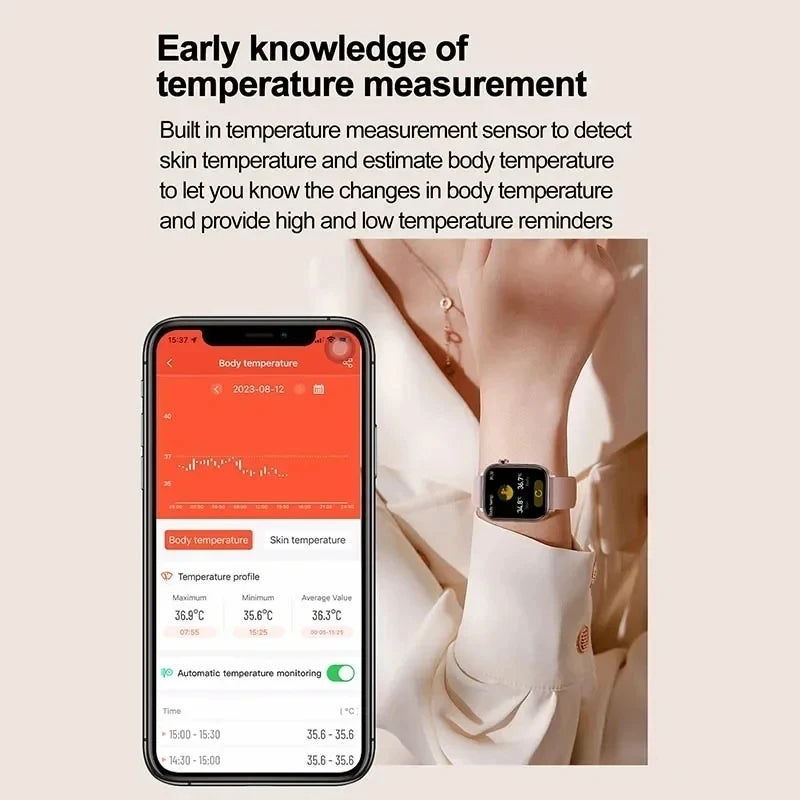 AI Diagnostic Detector Smart Watch &ndash; Comprehensive Health Tracking