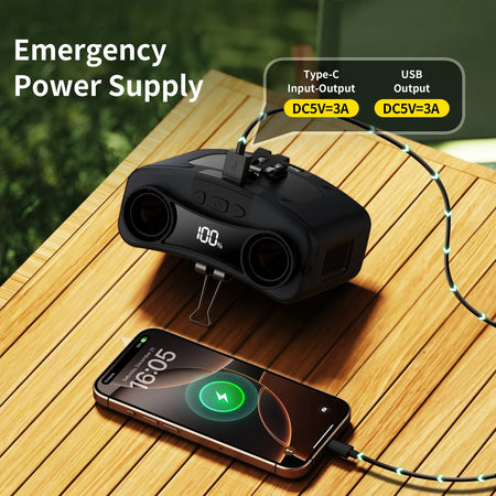 Socoolfan Portable Waist Fan &ndash; Powerful Dual Motors with 10 Speed Settings