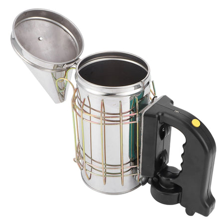 Electric Beehive Smoker 5V Stainless Steel &ndash; Heat Shield