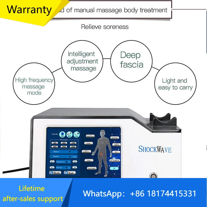 Dispositivo portátil LI ESWT para el tratamiento de la disfunción eréctil y la escultura corporal