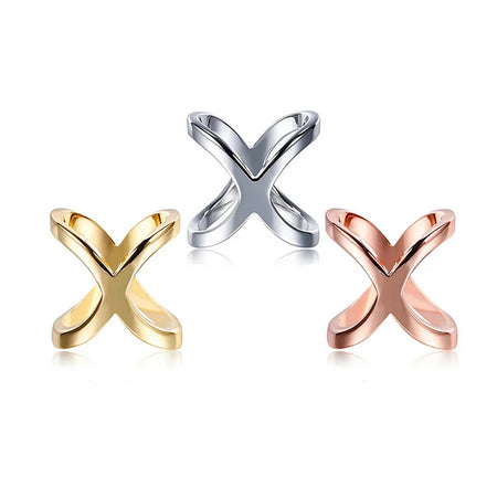 X-Shaped Silk Scarf Buckle Brooch &ndash; Shiny Multifunctional Jewelry Accessory