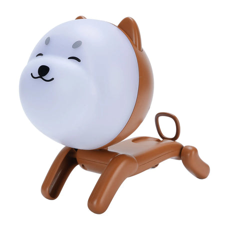 Dog Projector Night Lamp &ndash; Rotating LED Star Light brown