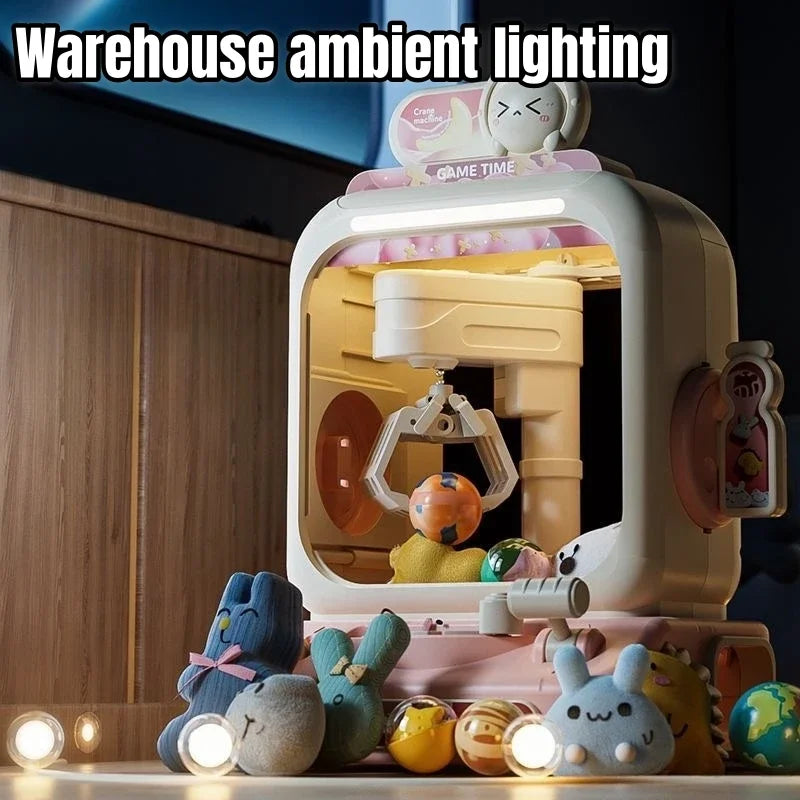 Claw Machine Toys &ndash; Adjustable Catch Doll Machine Music
