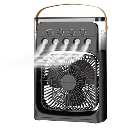 3 In 1 Fan Air Conditioner &ndash; Ultimate Comfort with Cooling and Humidifying Features Black 3