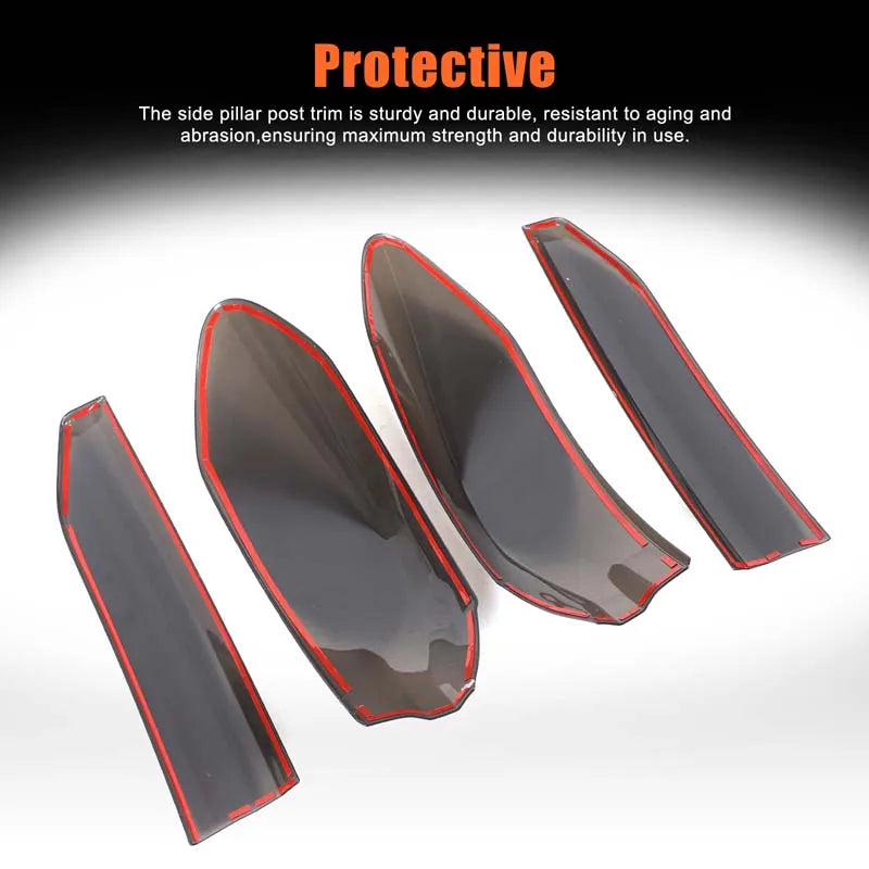 Tagatulede kaitsed BMW X6 G06 X6M F96 ABS must vastupidav 4-osaline komplekt 2020-2025