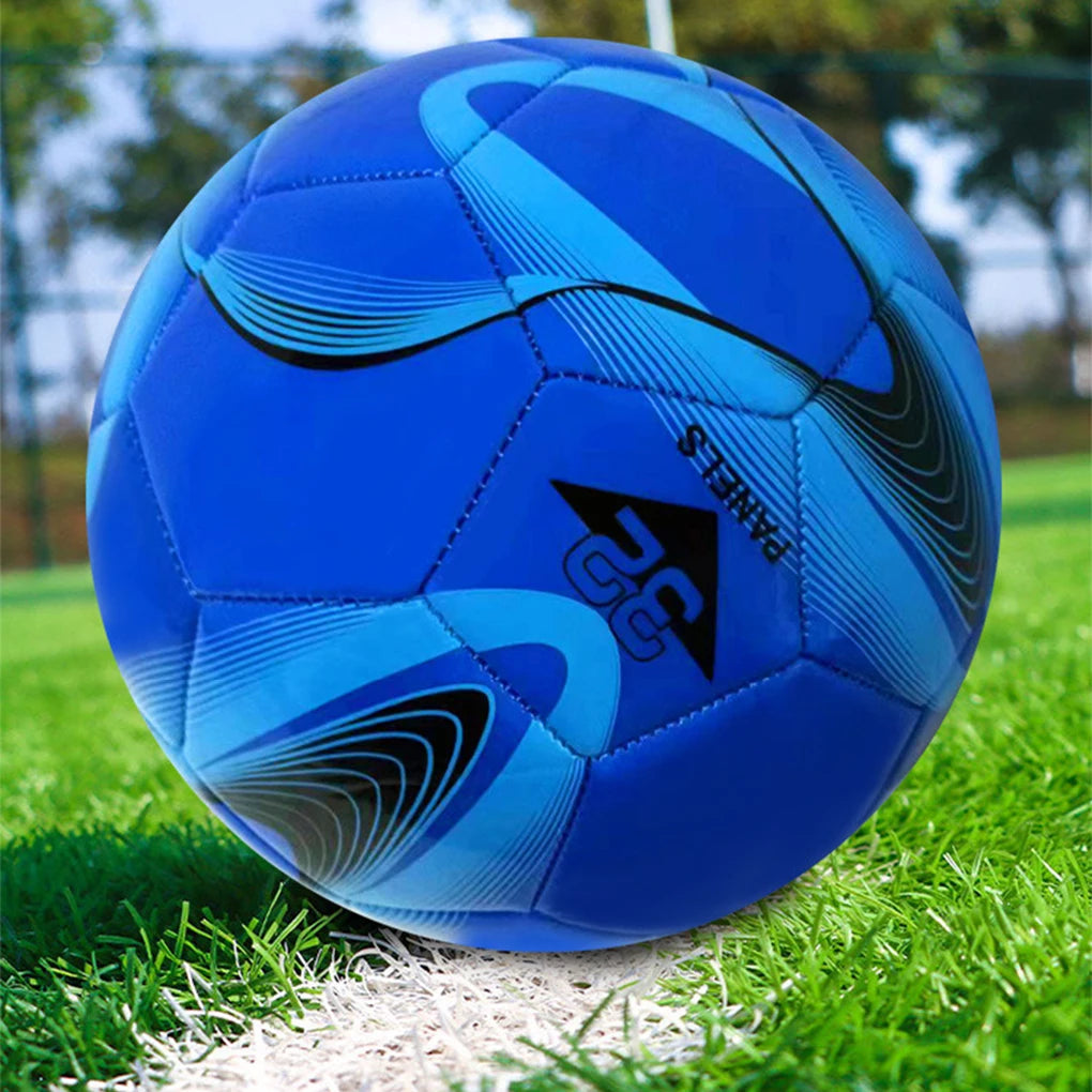 Professional PVC Size 5 Soccer Ball for Training and Outdoor Matches red