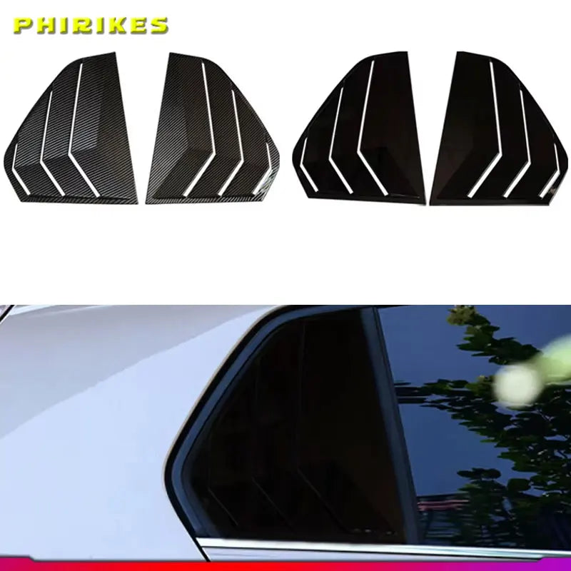 2Pcs Πίσω Παράθυρο Σκιάς Λεωφορείο Trim Για VW Golf MK8