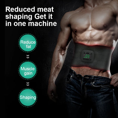 Brangdy Electric Abdominal Toning Belt with Heating &amp; EMS Massage