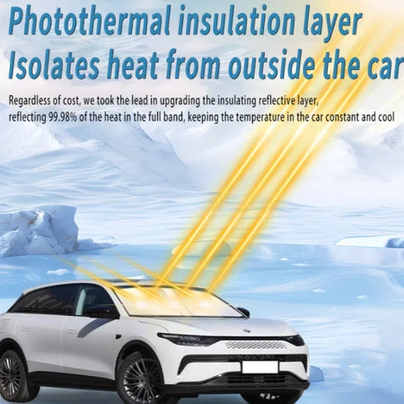 Mazda3 Foldable Car Sun Visor (2014-2018) - Summer Heat Insulation Windshield Shade