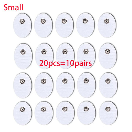 Physiotherapy Tens Electrode Pads &ndash; Conductive Gel Therapy 20pcs S pads