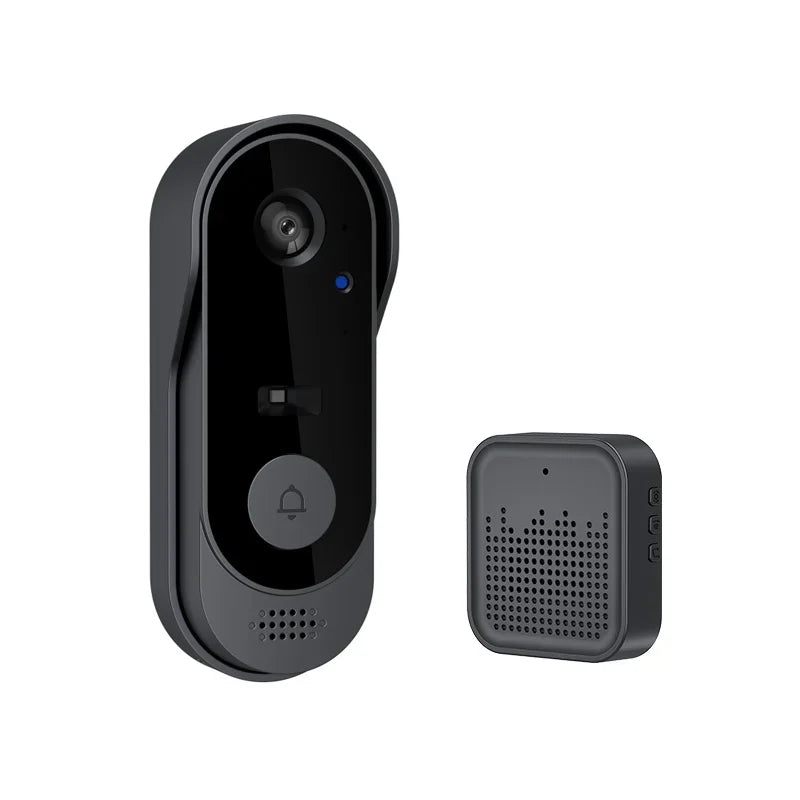 Tuya Smart Doorbell - Waterproof Night Vision Video 2G WiFi black