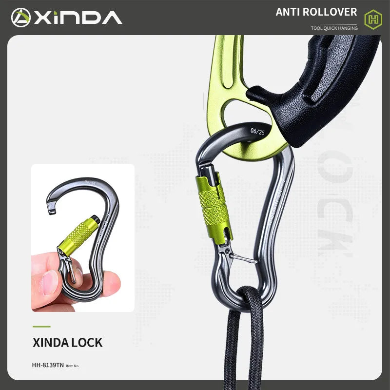 Xinda Multifunction Carabiner &ndash; Anti Flip Design Clip